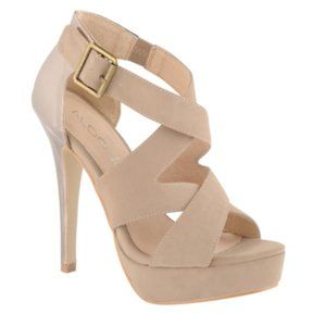 Aldo Kotur Beige Nude Stiletto Heels